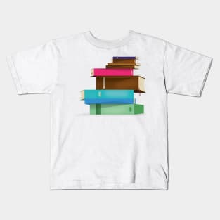 Pile of books Kids T-Shirt